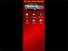 Tablet Screenshot of alanizautoranch.com